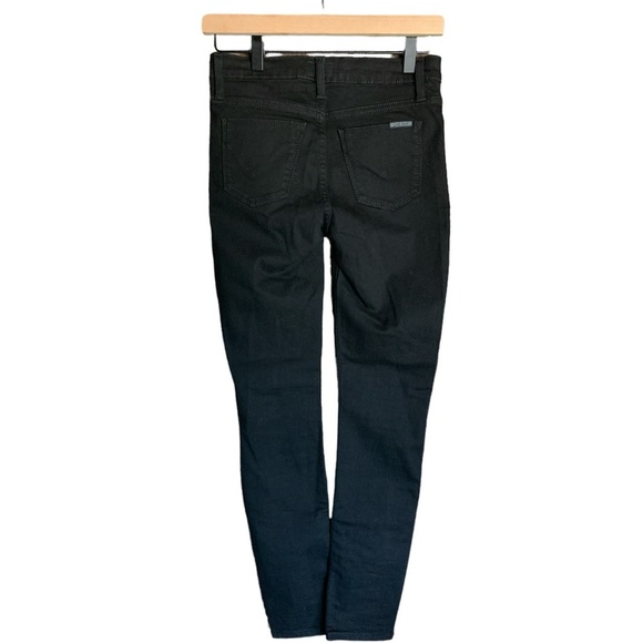 Hudson women’s Black Natalie Midrise Super Skinny Ankle Jeans 25 casual Friday - Picture 2 of 13